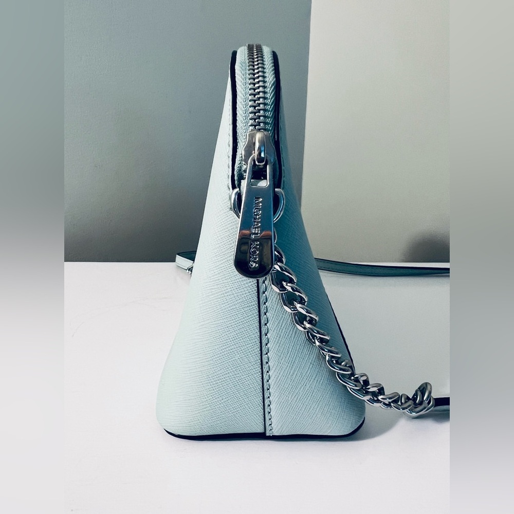 Michael Kors Blue Two Tone Crossbody Bag - Picture 4 of 11